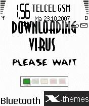 Downloading Virus Theme